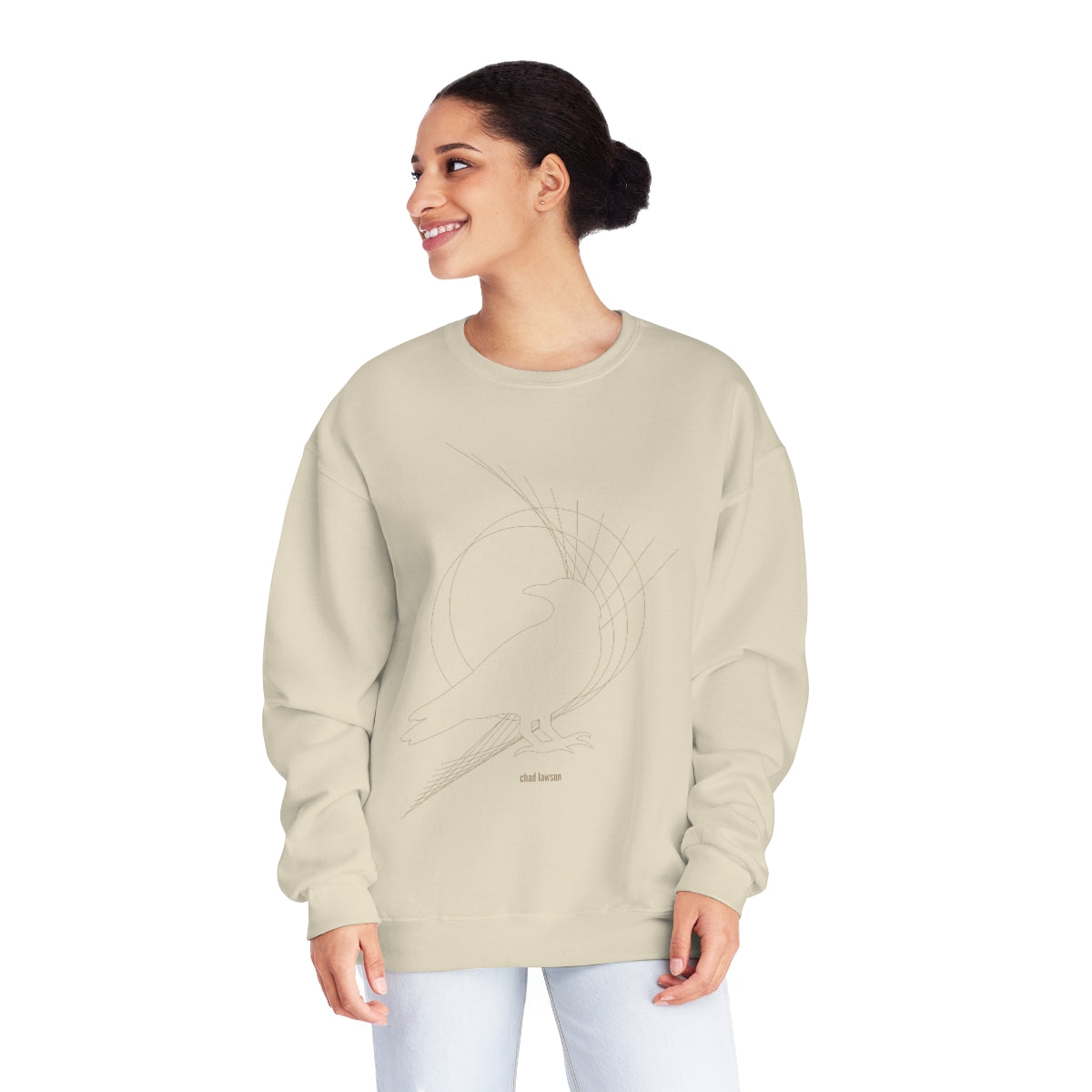 Raven Limited Edition - Crewneck Sweatshirt - Sandstone