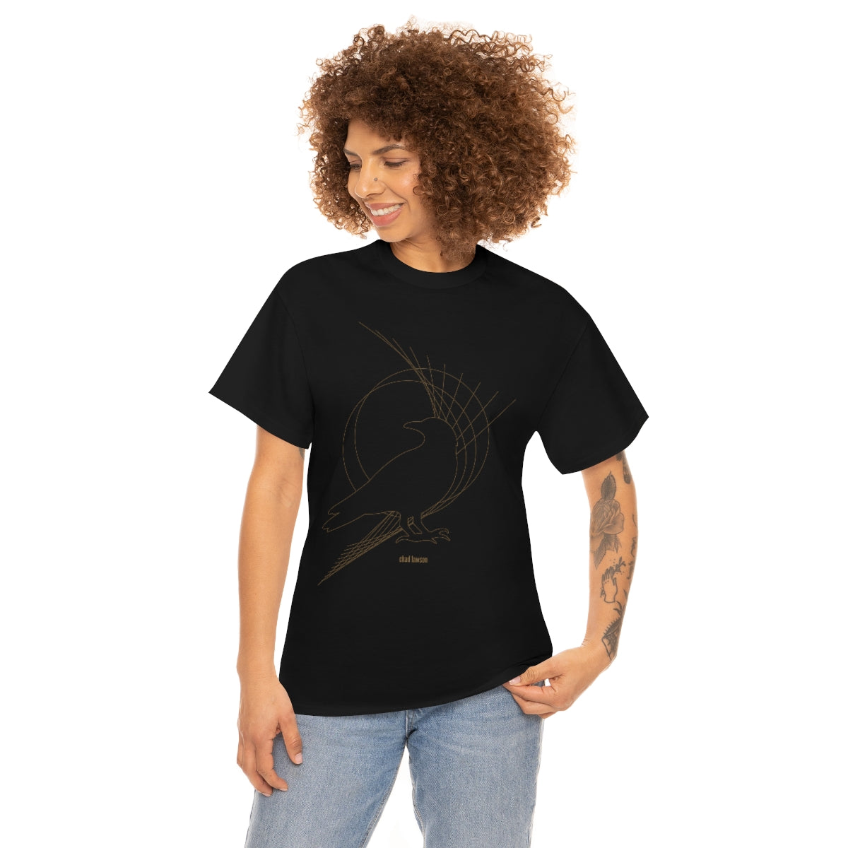 Raven Limited Edition - Heavy Cotton Tee - Black