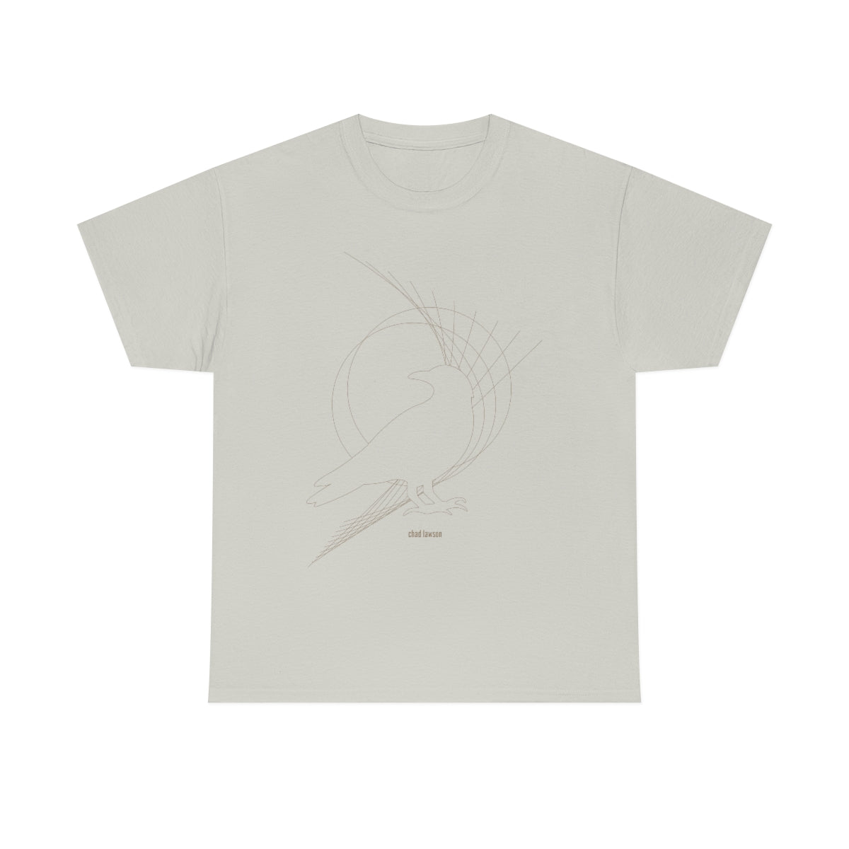 Raven Limited Edition - Heavy Cotton Tee - Ice Grey