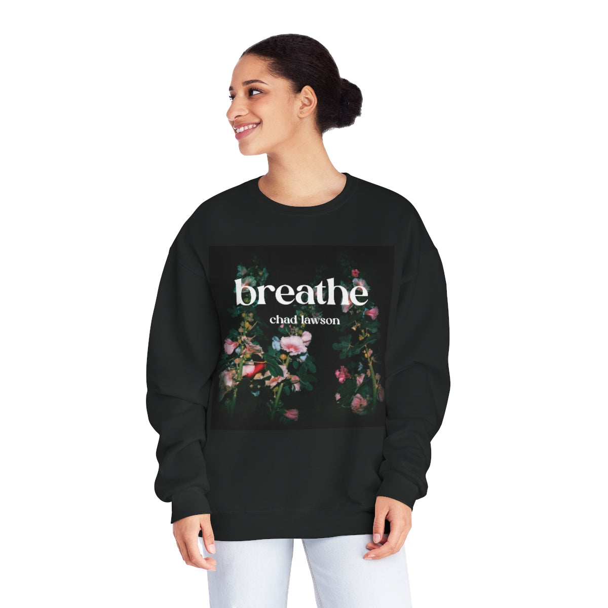 breathe Limited Edition - Crewneck Sweatshirt - Black