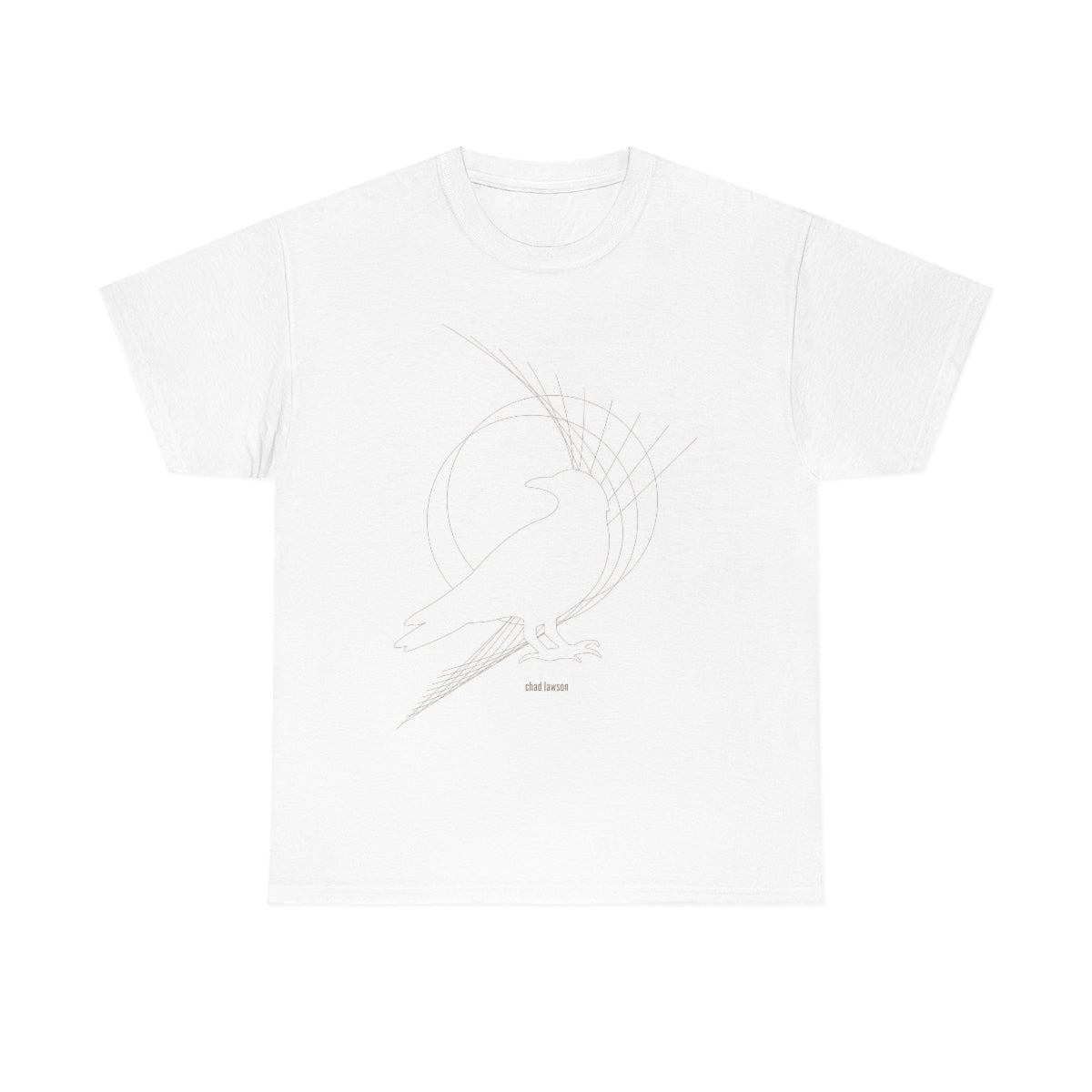 Raven Limited Edition - Heavy Cotton Tee - White