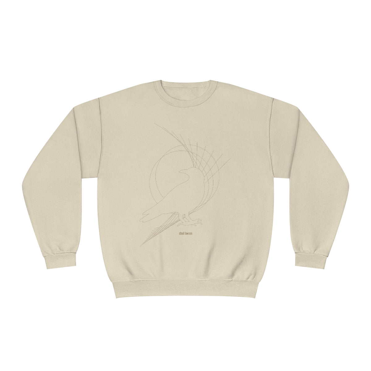 Raven Limited Edition - Crewneck Sweatshirt - Sandstone