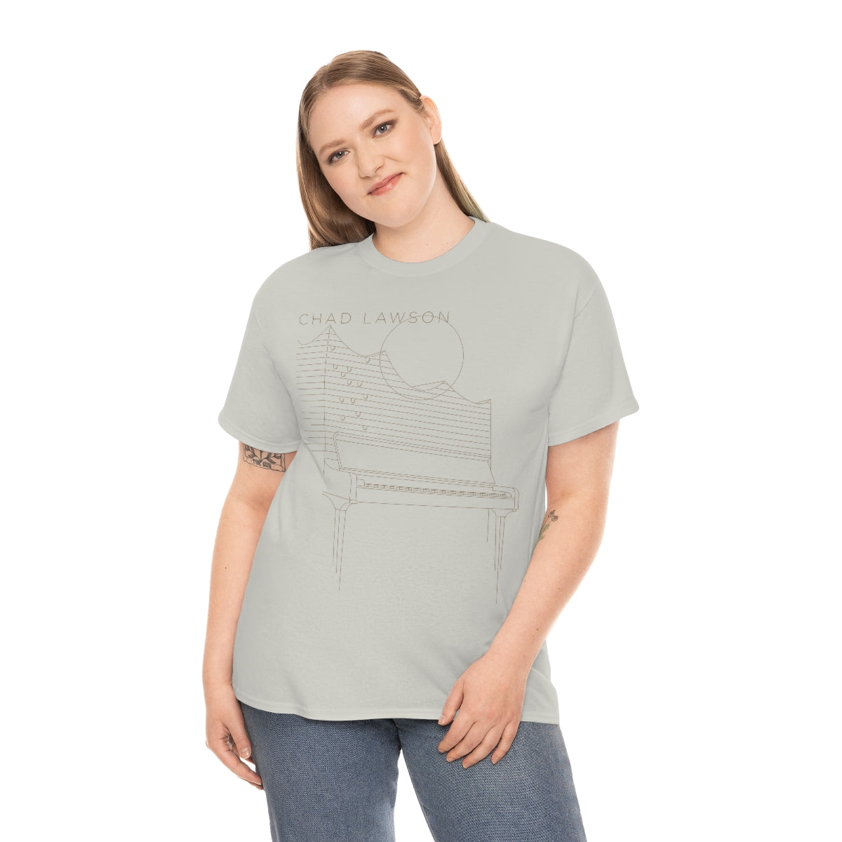 Elbphilharmonie Limited Edition - Heavy Cotton Tee - Ice Grey